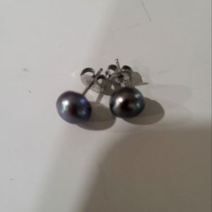 Pearl earrings